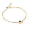 ENAMEL Copenhagen Bracelet, Soleil Bracelets 42 Petrol Green