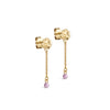 ENAMEL Copenhagen Earrings, Sunshine Drop Earrings Pink