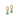ENAMEL Copenhagen Hoops, Significant Enamel Earrings Sage