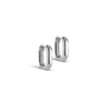 ENAMEL Copenhagen Hoops, Square 15 mm Earrings 925S