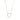 ENAMEL Copenhagen Necklace, Organic Heart Chunky Necklaces Gold Plated