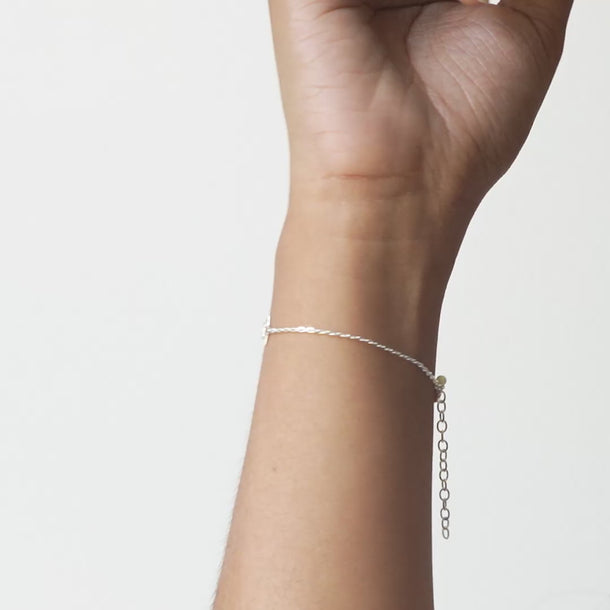 ENAMEL Copenhagen Bracelet, Organic Star Bracelets Silver Plated