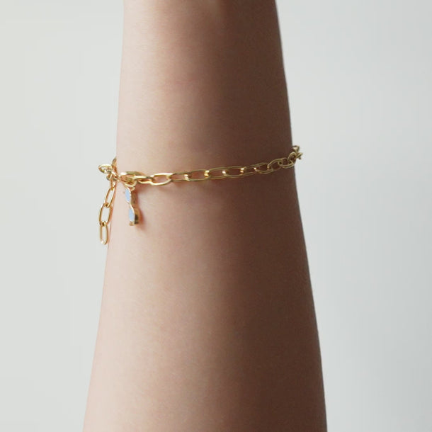 ENAMEL Copenhagen Charm, Groovy Sunglasses Charms Steel Blue