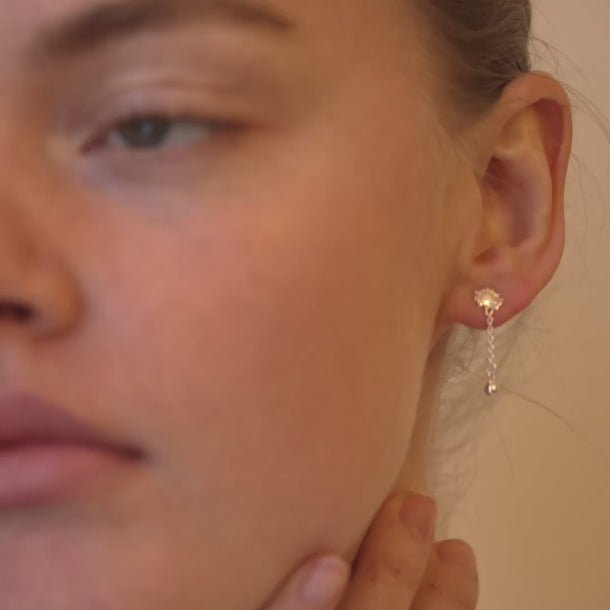ENAMEL Copenhagen Earrings, Sunshine Drop Earrings 925S