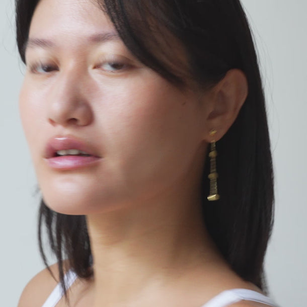 ENAMEL Copenhagen Earrings, Talia Earrings 925S/GP