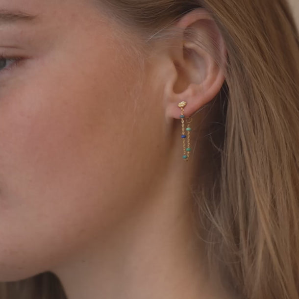 ENAMEL Copenhagen Earring, Lola Earrings Atlantic