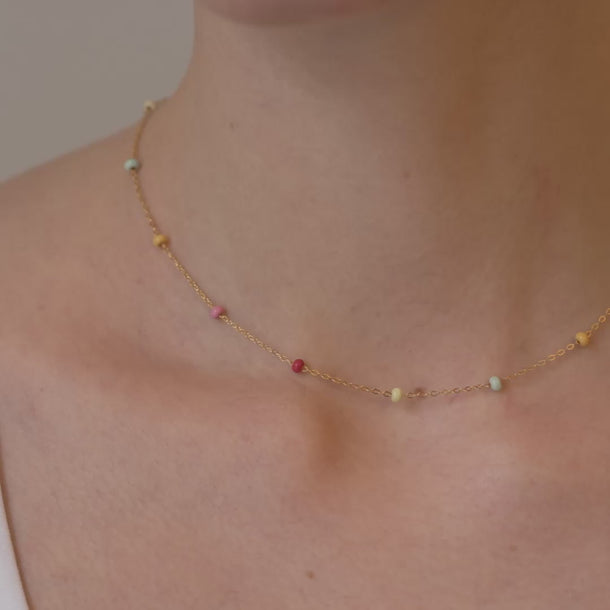 ENAMEL Copenhagen Necklace, Lola Bold Necklaces Rainbow