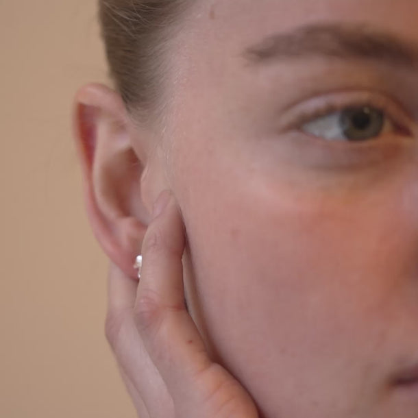 ENAMEL Copenhagen Studs, Poe Earrings 925S/M