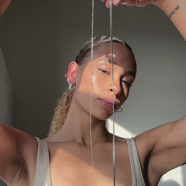 ENAMEL Copenhagen Necklace, Beaded Chain Necklaces 925S