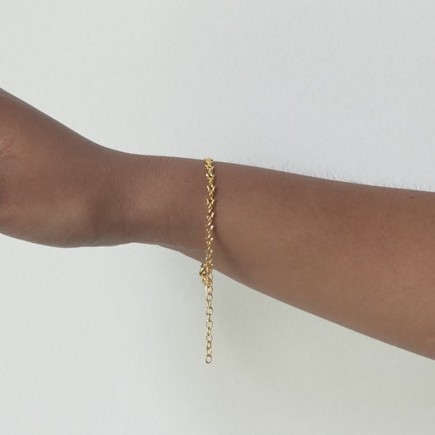 ENAMEL Copenhagen Bracelet, Organic Starlink Bracelets Gold Plated