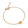 ENAMEL Copenhagen Bracelet, Organic clover Bracelets 925S/GP/M