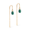 ENAMEL Copenhagen Earring, Eleanor Earrings 42 Petrol Green