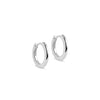 ENAMEL Copenhagen Hoops, Chunky classic 10 mm Earrings 925S
